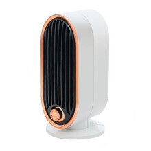 (110V US Plug) 700W Portable Desktop Electric Heater Fan Radiator 3S Heating Low Noise for Home Office