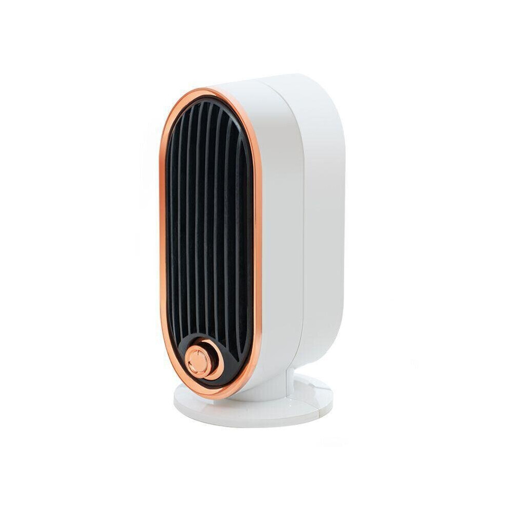 (110V US Plug) 700W Portable Desktop Electric Heater Fan Radiator 3S Heating Low Noise for Home Office