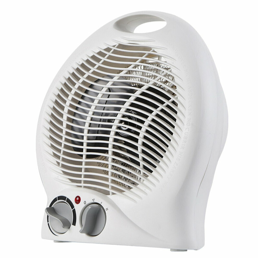 Household Portable Desktop Fan Heater Upright Home Oscillating Electric Heater 2000W 220V-240V EU Plug