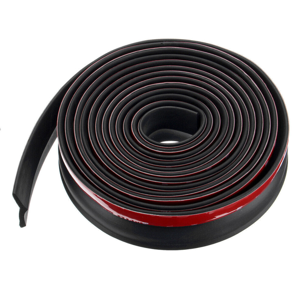 5m Garage Door Bottom Weather Stripping Rubber Seal Strip Replacement