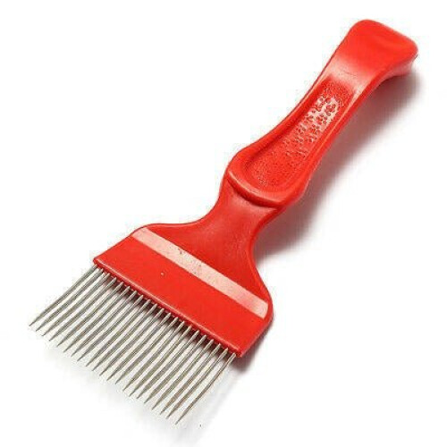 7pcs / Set Beekeeping Tools Set Bee Brush/Uncapping Fork/Queen Catcher/Hive Tool 2