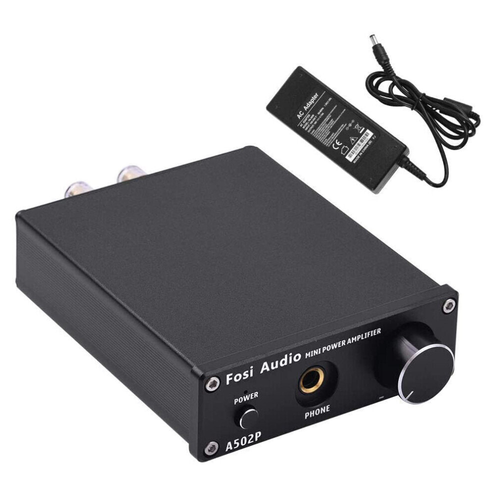 100W Audio Stereo 2 Channel Amplifier & Headphone Hifi Class D Integrated Digital Receiver for Home Desktop Passive Speakers Headphones