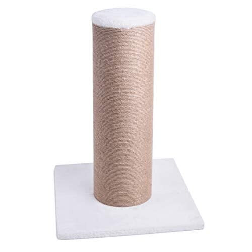 Petface Big Boy Cat Scratcher, Cream