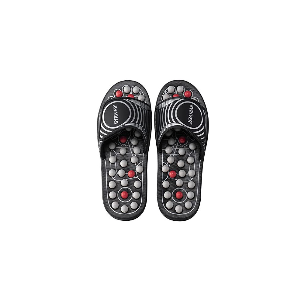 Byriver Plantar Fasciitis Massager Slippers Sandals Shoes, Acupressure Acupuncture Foot Massage Mat. Reflexology Tools For Feet, Relaxation Gifts