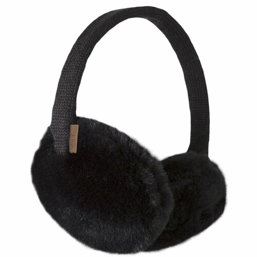 Barts Plush Earmuffs - Black Colour: Black