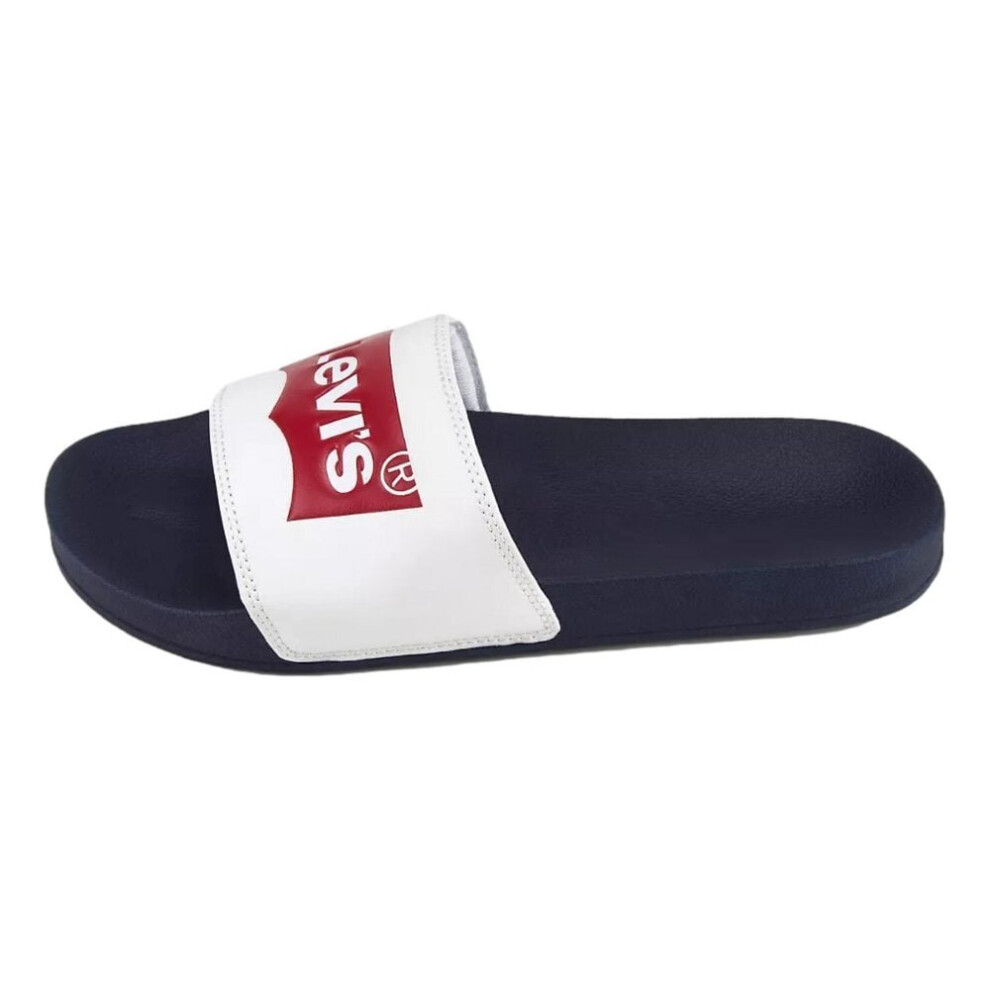 Levi's June Batwing Flip Flops - Regular White Colour: Regular Wh