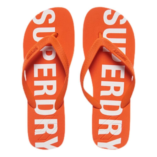 Superdry Superdry Code Essential Flip Flops - Denver Orange