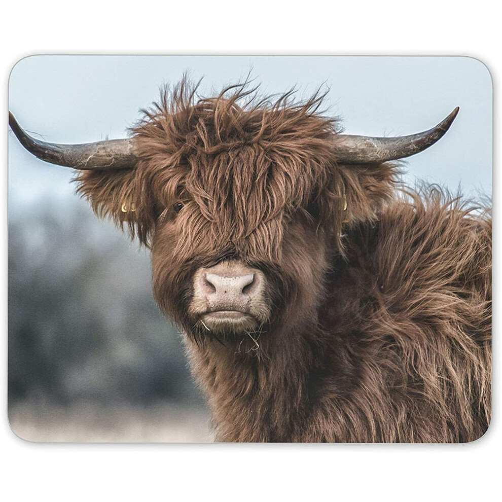 Highland Cow Scottish Wildlife Mouse Mat Pad - Computer #16296 7625850999569