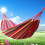 (Blue) Outdoor Portable Garden Canvas Hammock 7