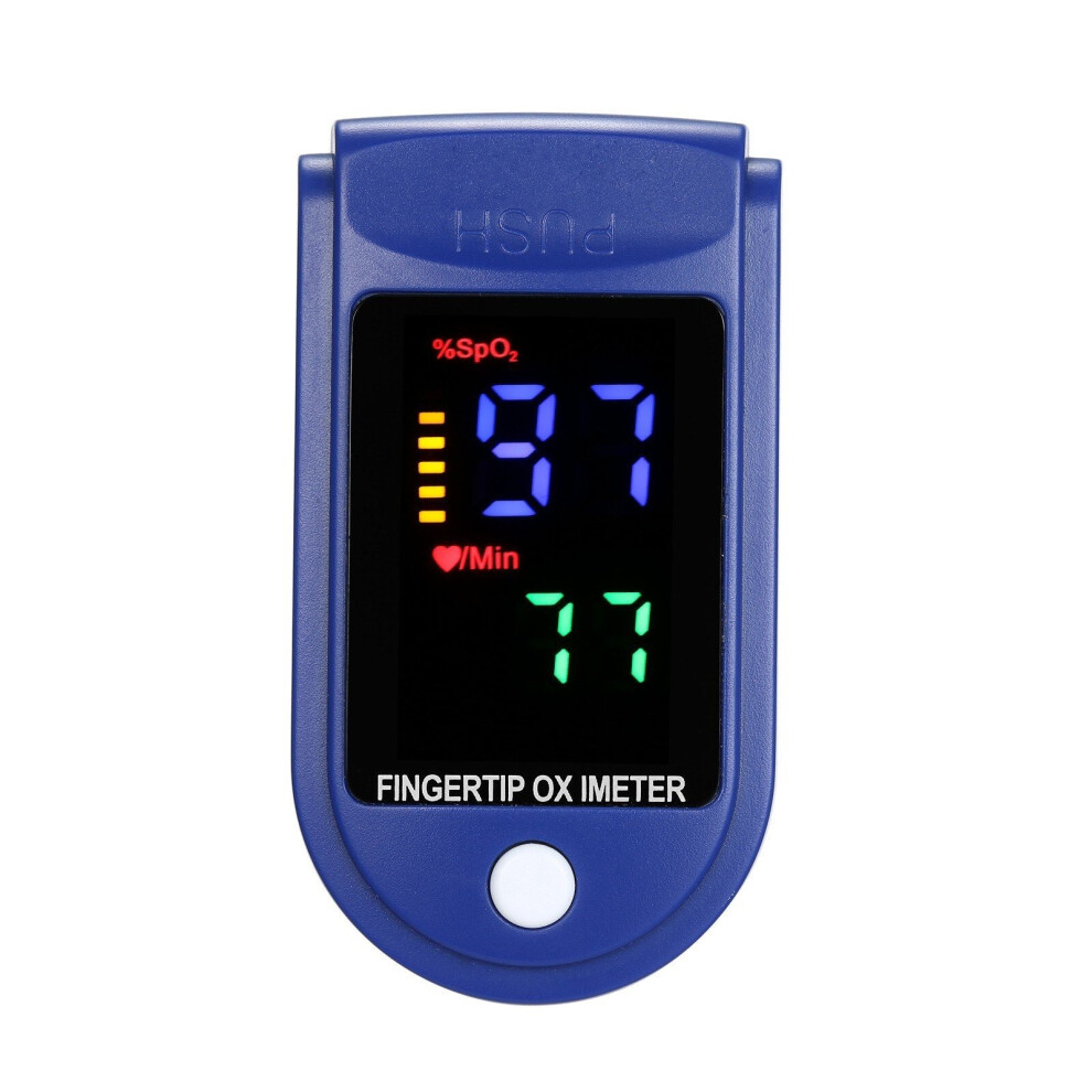 Mini Fingertip Pulse Oximeter Rate Blood Oxygen Saturation Monitor for Home Use