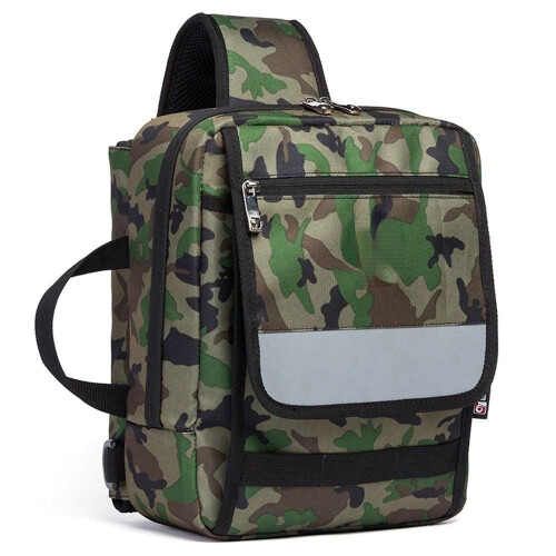 (Green) Multi-functional Skateboard Longboard Carry Bag 1