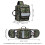 (White) Multi-functional Skateboard Longboard Carry Bag 11
