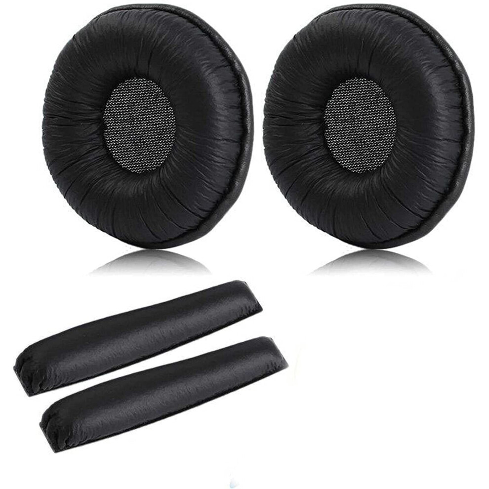 Rhinenet Soft Leather Headphone Ear Pads Cushion Pads For Sennheiser PX100 PX100-II PX200 PX200-II PXC150 PXC200 Headphones...