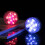 (1 controller 5 Lamp) Colorful Remote Control Diving Light Waterproof Underwater Knob Light Aquarium Light 9