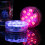 (1 controller 5 Lamp) Colorful Remote Control Diving Light Waterproof Underwater Knob Light Aquarium Light 12