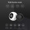 (White) Mini Wearable Camera 1080P IP Night Vi sion Micro Cam 12
