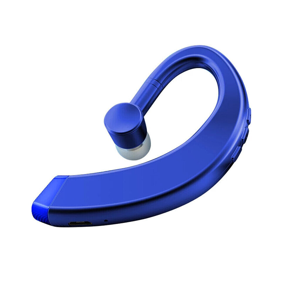 (Blue) Tooth Business Earphone Hifi Noise Reduction Hd Calling Zero Delay Wireless Earbuds Sweatproof 180 Rotatable Earhook Single Headphone With Blue 6112212053744