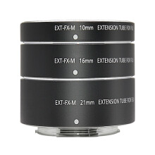 Metal Auto Focus Macro Extension Tube Ring for Fujifilm FX-Mount X-T20 XT2 X-T10 XT4 XT100 XT30 X-PRO 2 3 X-A1 XT1 XT3 Mirrorless Camera Adapter Ring