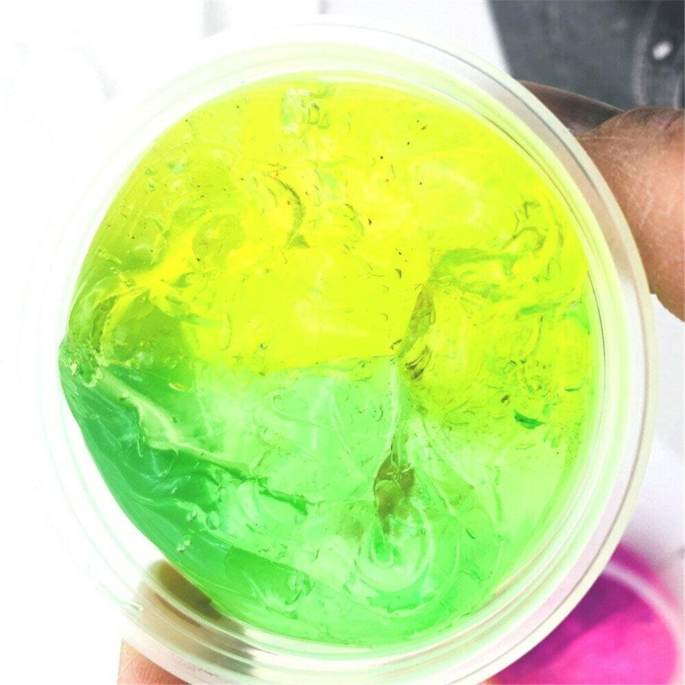 () 60ML Multicolor Slime Crystal Decompression Mud DIY Gift Toy Stress Reliever