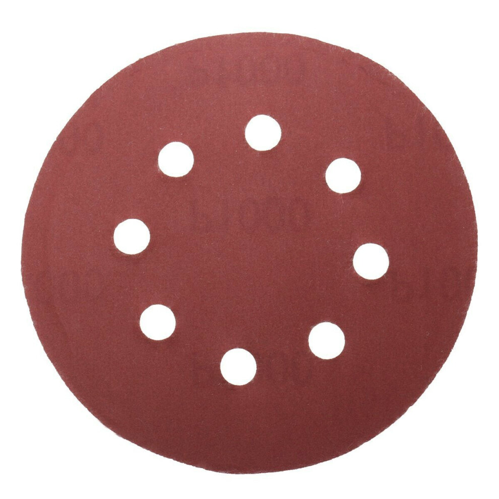 25pcs 5 Inch 8 Holes Abrasive Sanding Discs Sanding Paper 800/1000/1200/1500/2000 Grit Sand Paper