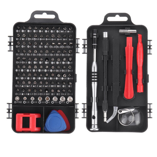 GreenZech 115-In-1 Screwdriver Bits Set Magnetic Screwdriver Bit Torx Multi Mobile Phone Repair Tools Kit Electronic Device Hand Tool