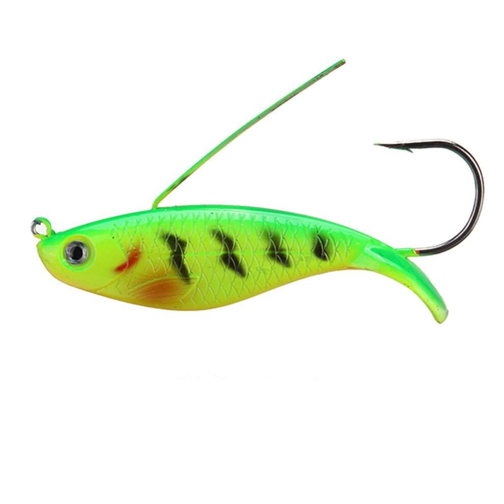 (C) 8.5cm/ 21.5g Spoon Minnow Saltwater Anti-hitch Crankbait Snapper Hard Bait Wobblers Fishing Lure