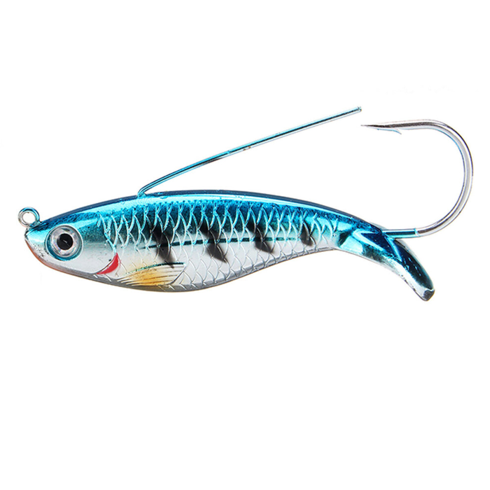 (D) 8.5cm/ 21.5g Spoon Minnow Saltwater Anti-hitch Crankbait Snapper Hard Bait Wobblers Fishing Lure