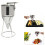 GreenZech Imbuto conico Utensili in acciaio inox Octopus Fish Balls Kitchen Tool 8