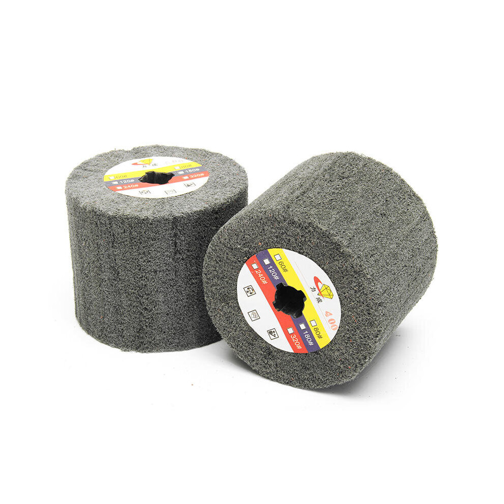 (600#) 120X100mm 400 To 600 Grit Metal Steel Wire Drawing Burnishing Polishing Wheel For Burnishing Machine 3654659272775