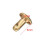 (6x6mm) 50Pcs Brass Copper Double Sided Rivets Nails Leather Hardware Accessories 10
