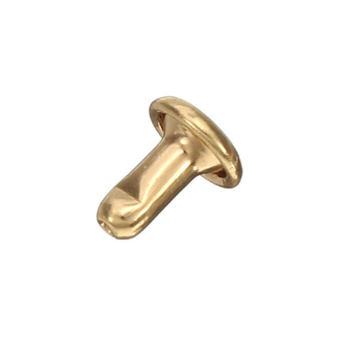 (6x6mm) 50Pcs Brass Copper Double Sided Rivets Nails Leather Hardware Accessories 2