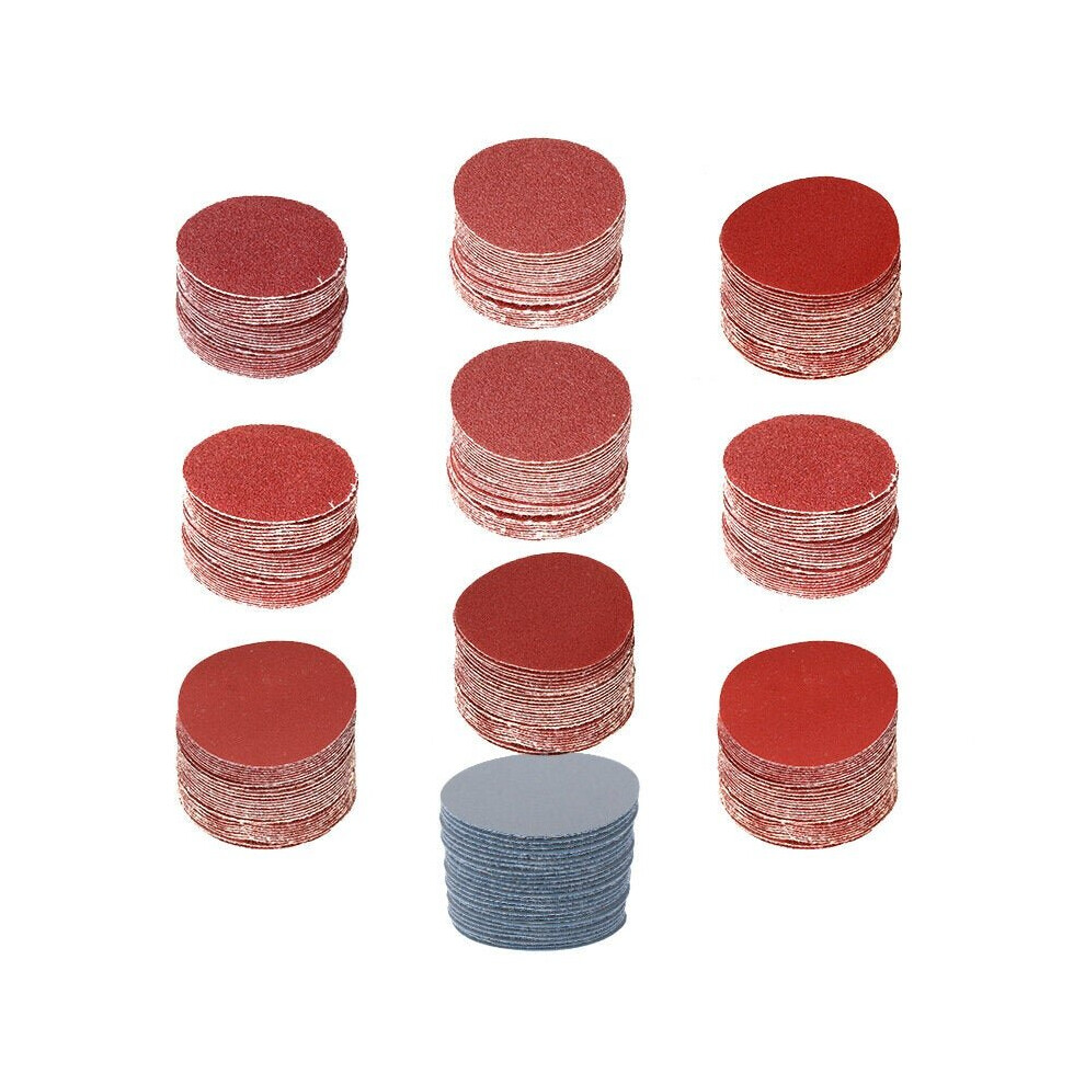 100Pcs 4 Inch 80-3000 Grit Flocking Sandpaper Processing Wear-resistant Sharpening Electric Grinder Accessories