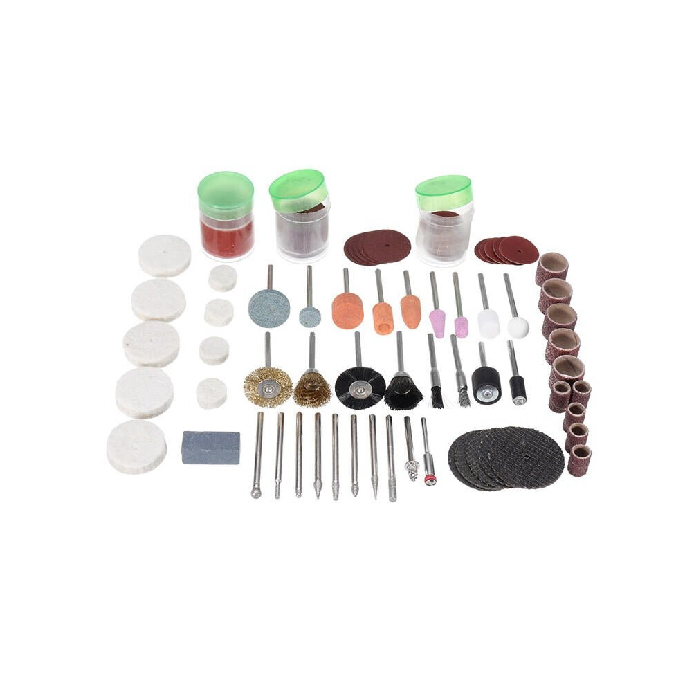 164Pcs 1/8 Inch Shank Rotary Tool Accessories Set Polishing Cutting Grinding Bits For Dremel 3654659277916