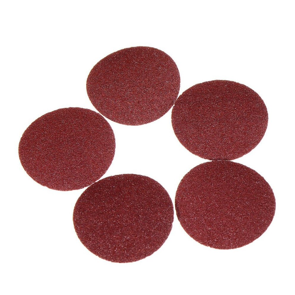 100pcs 2 Inch 60-3000 Grit Sanding Disc Sandpaper with 6mm Shank Mandrel Pad