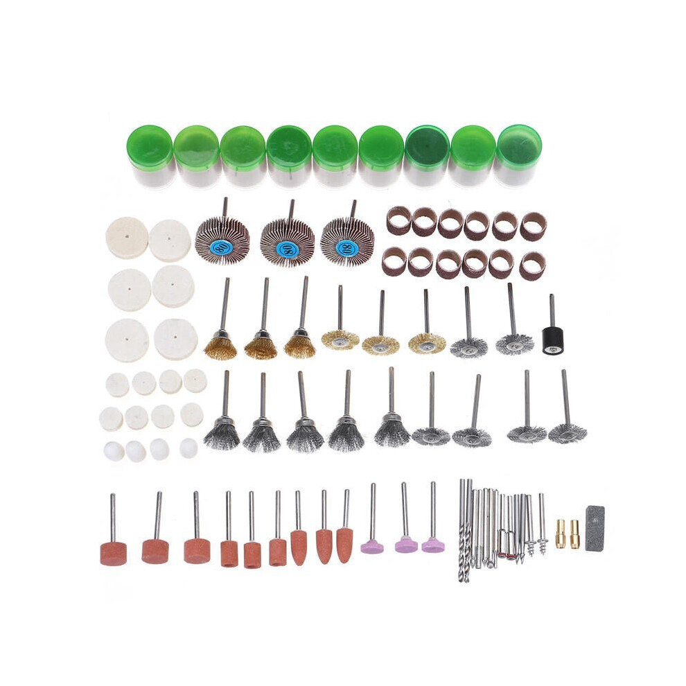 350Pcs Mini Electric Drill Grinder Rotary Power Tool Abrasive Wheel Grinding Polishing Set 3654659376916