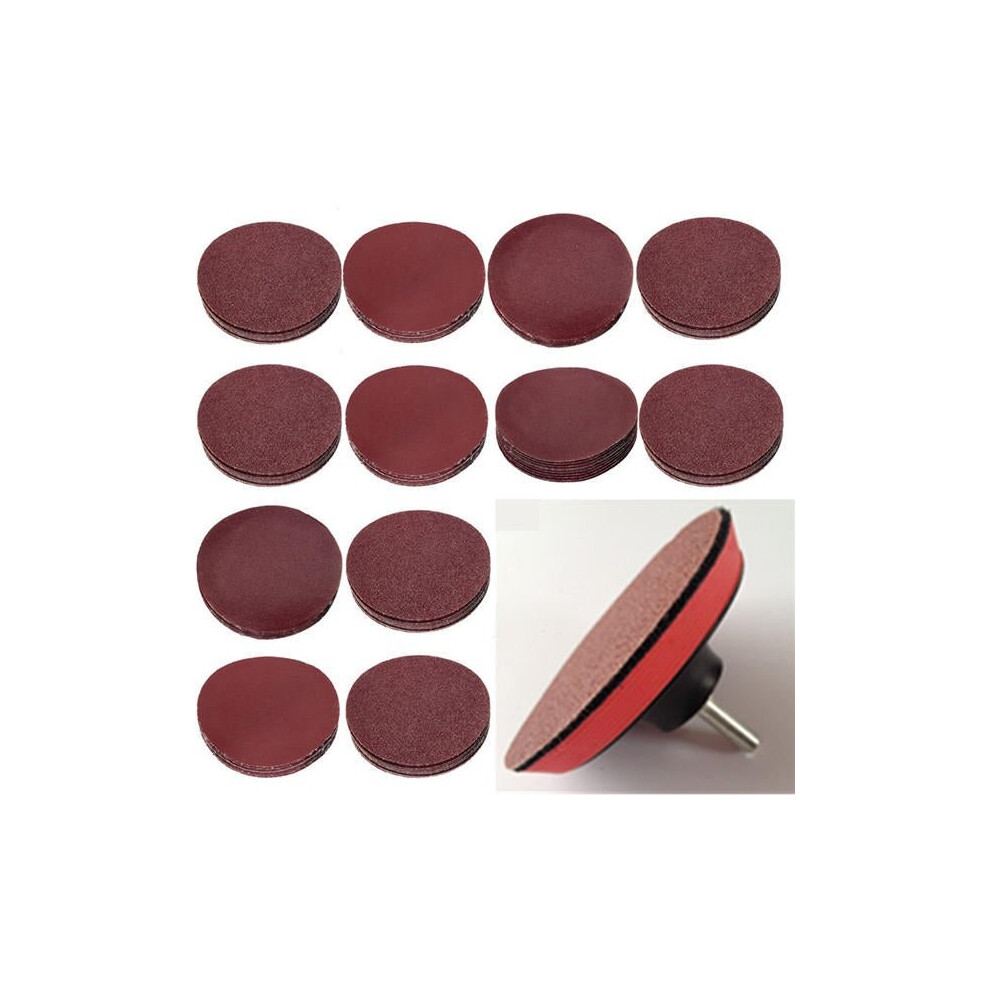(1000#) 10Pcs 3 Inch 40-2000 Grit Sander Disc Sanding Paper Abrasive Tool Sandpaper 3654659305657