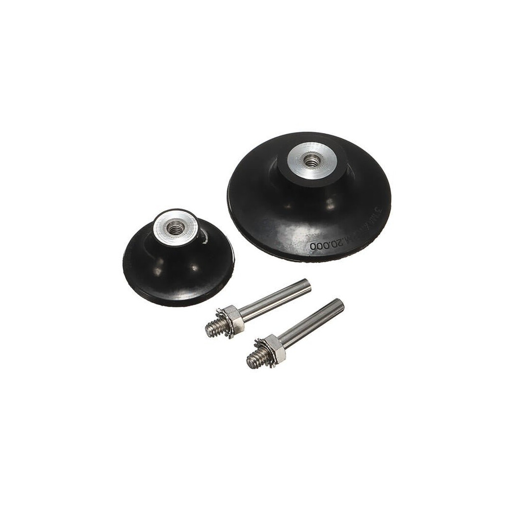 2 Inch 3 Inch Sanding Disc Holder Roloc Roll Lock Rotary Pad Holder 1/4 Inch Shank 3654659278357