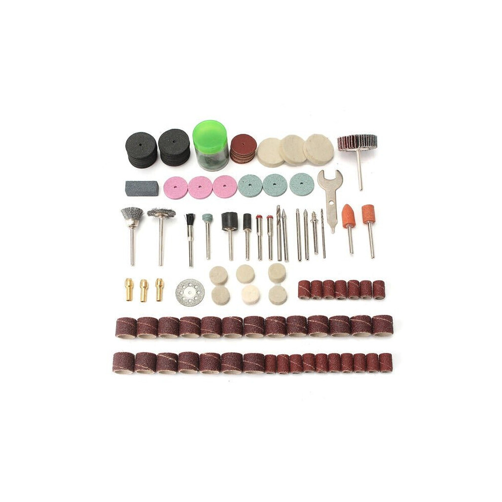 200pcs Rotary Polishing Tool Accessory Set Polishing Sanding Kit for Crafting