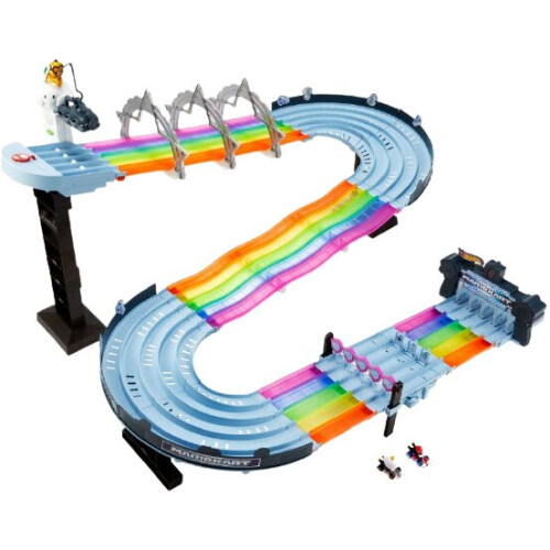 Hot Wheels launching track Mario Kart junior 2,43 meter blue