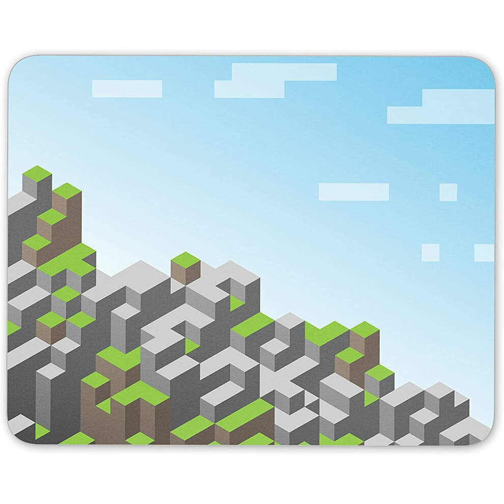 Cool Block Building Game Mouse Mat Pad - Gamer Gaming Kids Gift Computer #13191 7625912084509