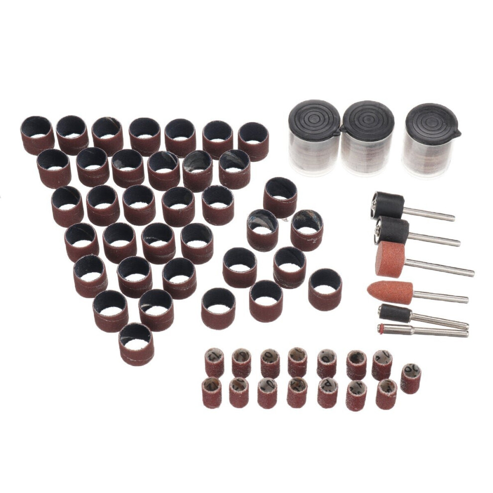 Abrasive Tools Sanding Bands Set 206Pcs Sanding Drum Set With Sanding Mandrels For Dremel Rotary Tool 3654659420497