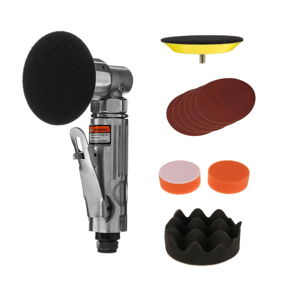 11Pcs 3 Inch Random Orbital Air Palm Sander Polisher Pad Set For Polishing 3654659276933