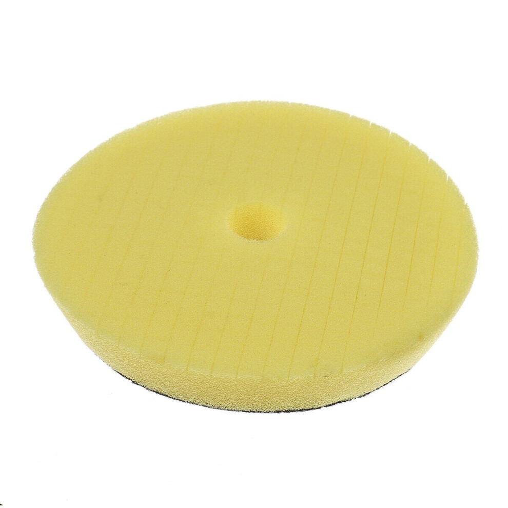 (Yellow) 6 Inch Polishing Buffing Pad Abrasive Disc Sponge Foam Pad 6112211861937