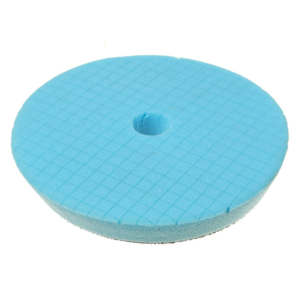 (Blue) 6 Inch Polishing Buffing Pad Abrasive Disc Sponge Foam Pad