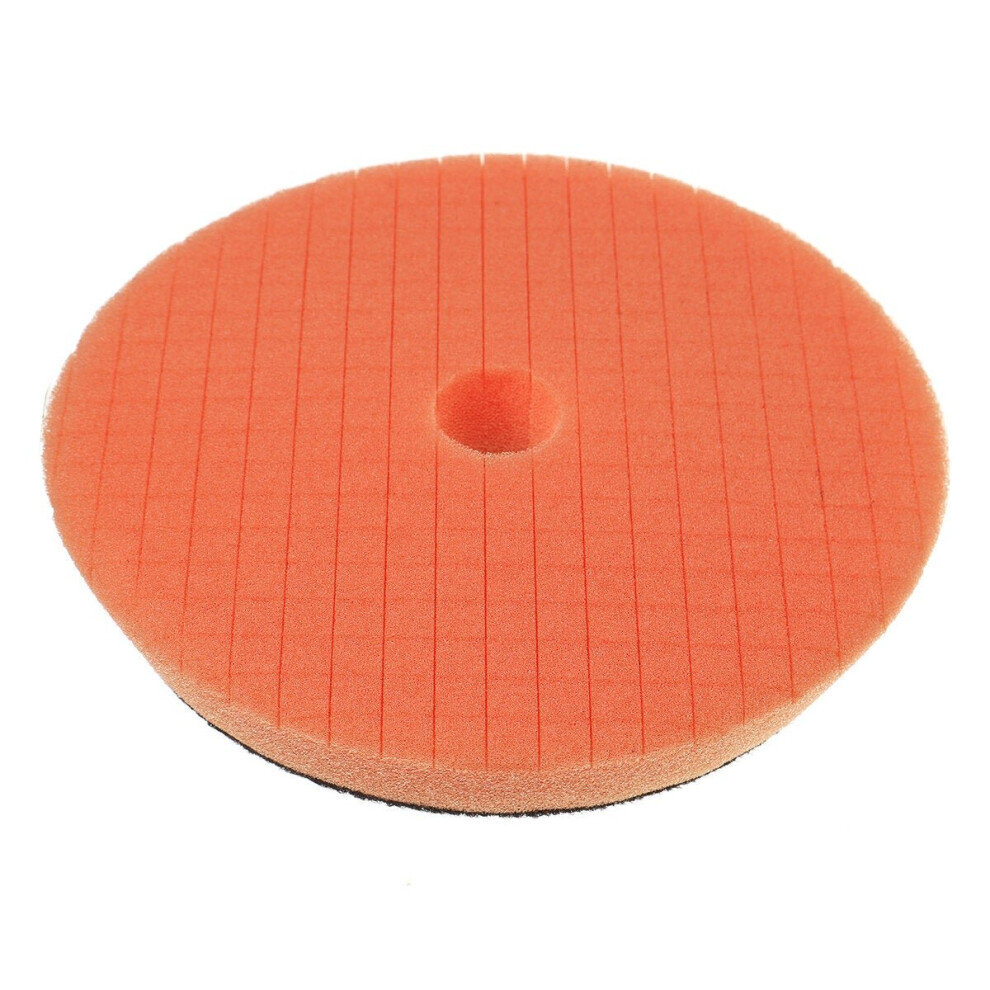 (Orange) 6 Inch Polishing Buffing Pad Abrasive Disc Sponge Foam Pad