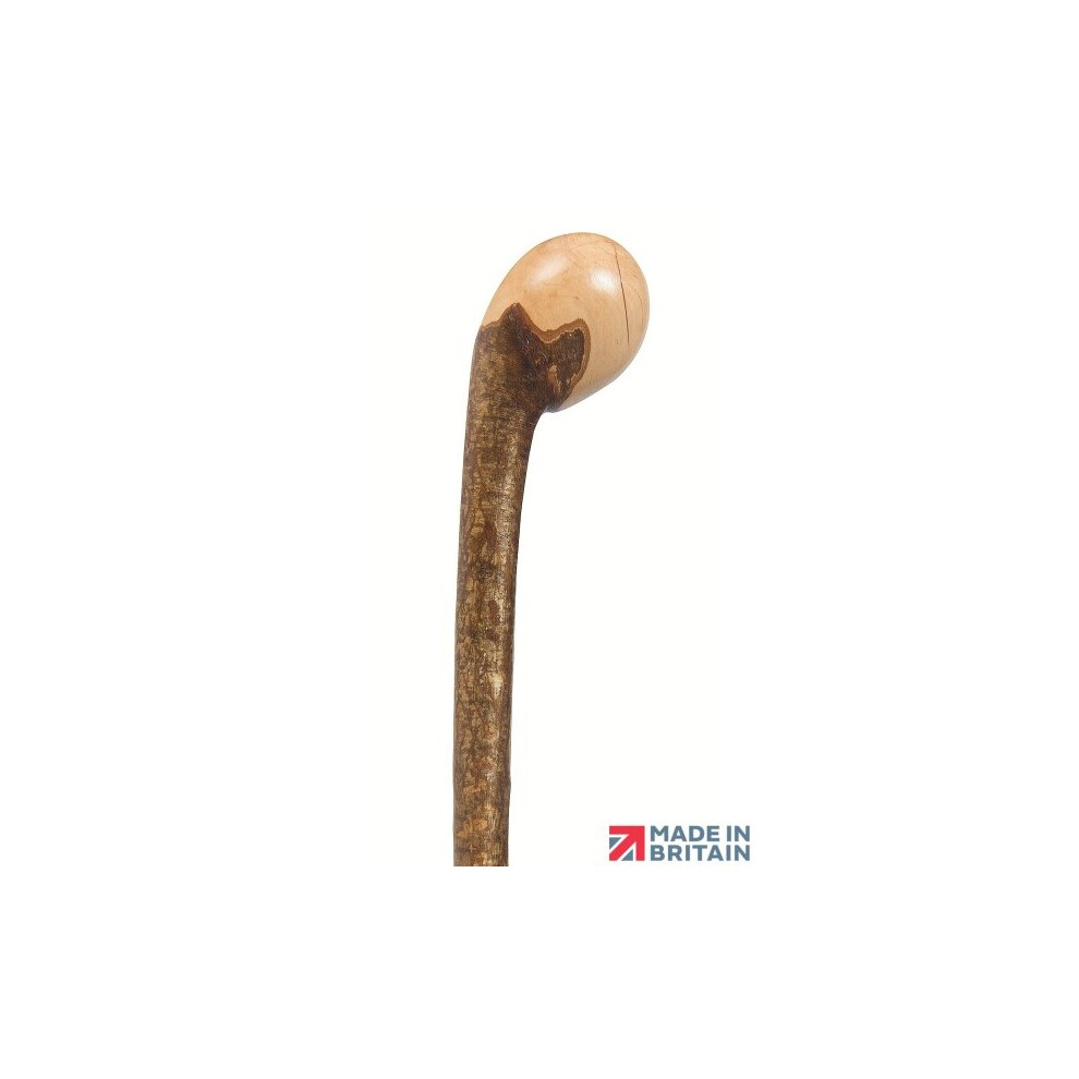 Hazel Knob handled Walking Stick - Longer Length