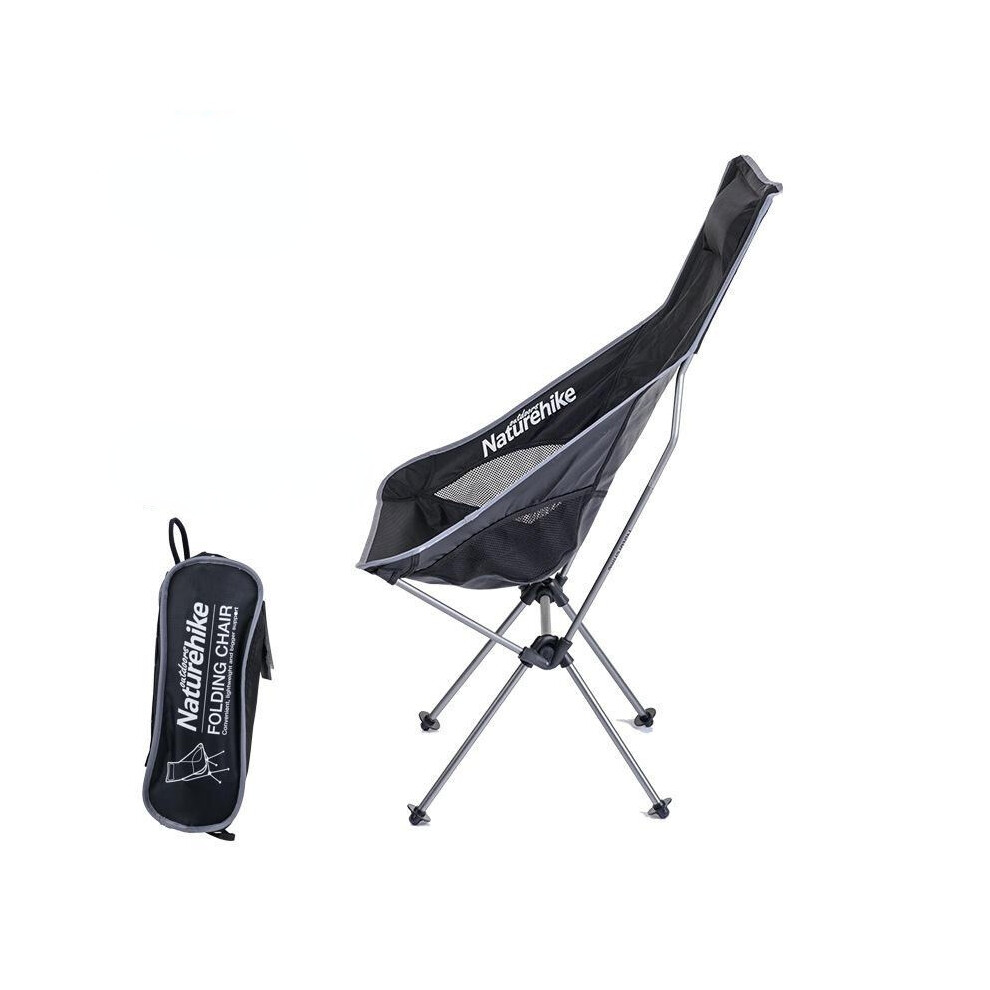 (Silver) Aluminum Folding Chair Max Load 100KG