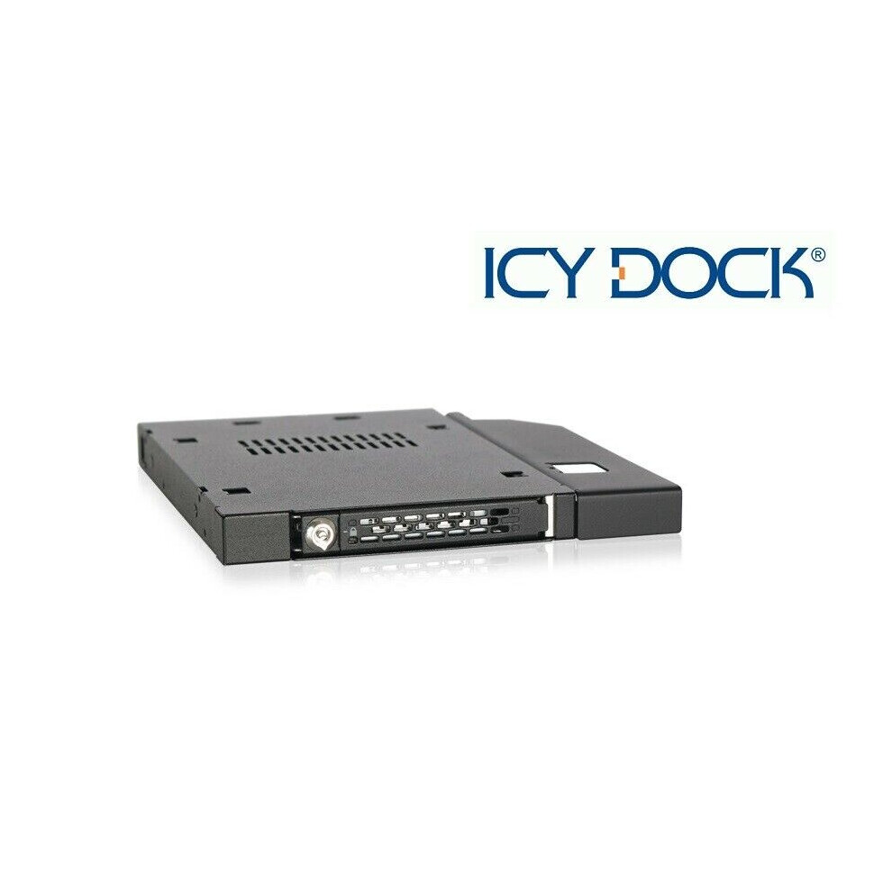 Icy Dock Mb411sko-B 2.5" Sata Sas Hdd Ssd Notebook Slim Odd Rack Lock 4711132867268