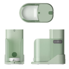 (Green) 3.5L YOUNG AI Intelligent Feeder APP Control Food Intake Monitoxicate Supply