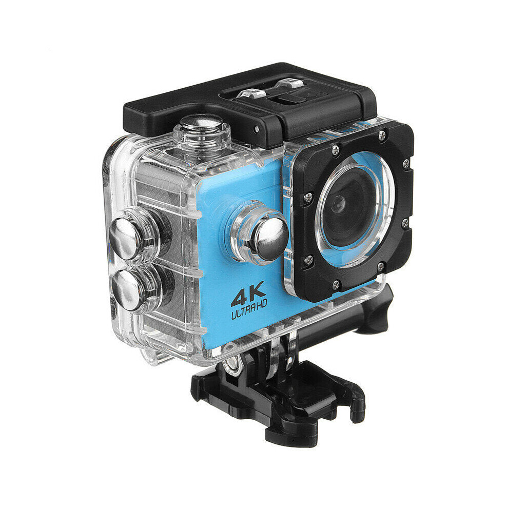 (Blue) Wifi 2Inch 1080P Ultra HD Waterproof Sport Camera Action DVR Camcorder